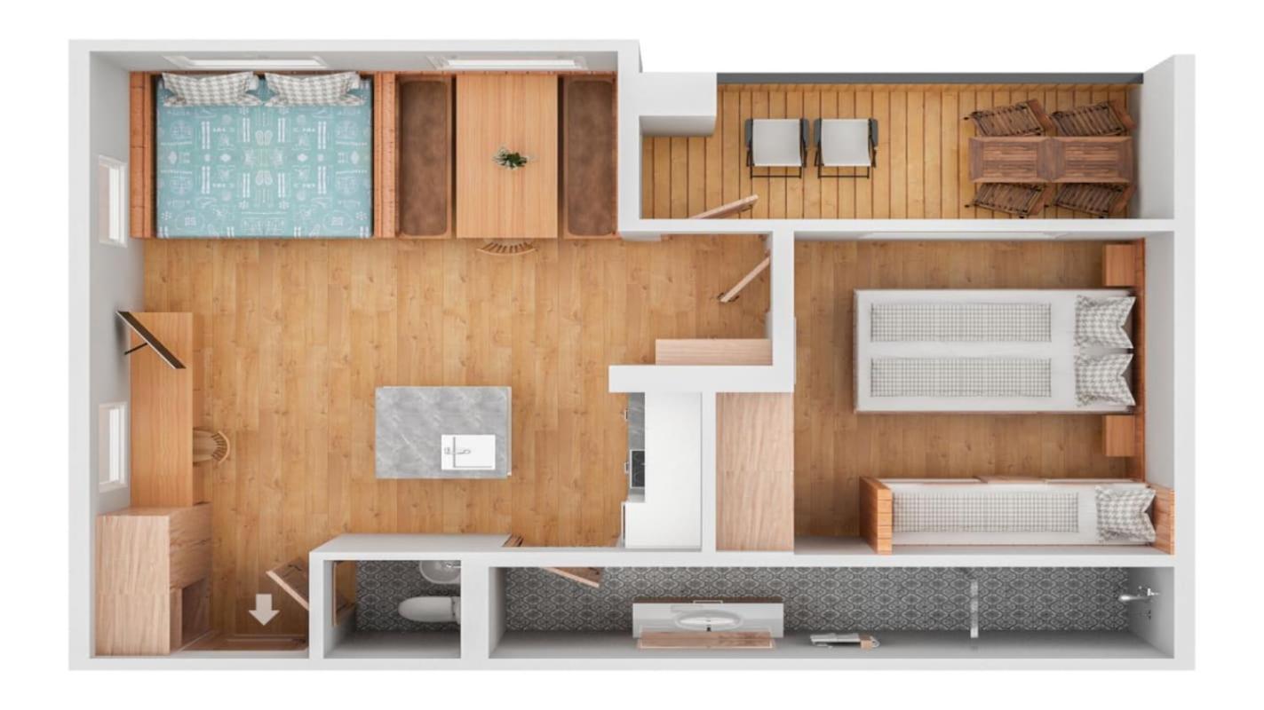 Berghaus Schroecken - Hotel Apartments Spa ภายนอก รูปภาพ