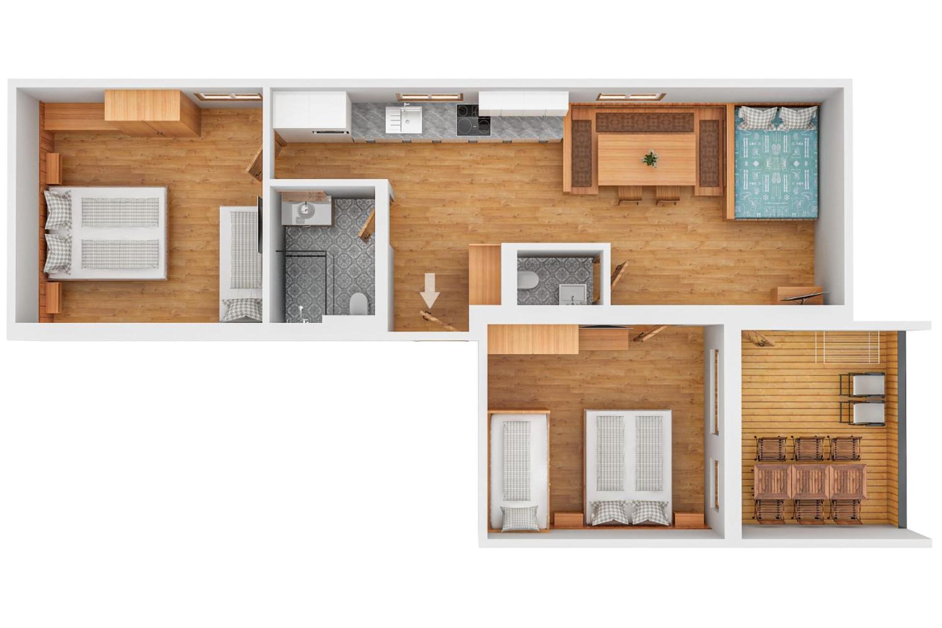 Berghaus Schroecken - Hotel Apartments Spa ภายนอก รูปภาพ
